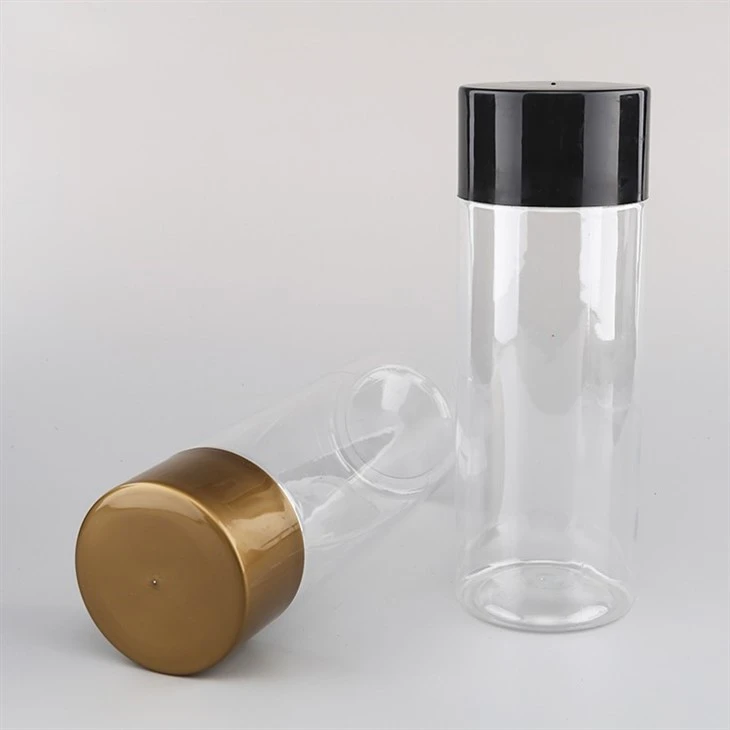 Gold Plastic Jars